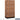 12-inch Wide Premier Wood Locker - Four Tier-3 Wide - 6 Feet High - 21-inch Deep by Salsbury – Red Oak – Silver Hasps by Salsbury