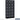 12-inch Wide Premier Wood Locker - Six Tier Box Style-3 Wide - 6 Feet High - 15-inch Deep by Salsbury – Carbon Mesh – Silver Hasps by Salsbury