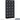 12-inch Wide Premier Wood Locker - Six Tier Box Style-3 Wide - 6 Feet High - 15-inch Deep by Salsbury – Carbon Mesh – Silver Resettable Combination Locks by Salsbury