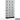 12-inch Wide Premier Wood Locker - Six Tier Box Style-3 Wide - 6 Feet High - 15-inch Deep by Salsbury – Silver Teak – Black Electronic Locks by Salsbury