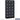 12-inch Wide Premier Wood Locker - Six Tier Box Style-3 Wide - 6 Feet High - 18-inch Deep by Salsbury – Carbon Mesh – Silver Resettable Combination Locks by Salsbury