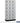 12-inch Wide Premier Wood Locker - Six Tier Box Style-3 Wide - 6 Feet High - 18-inch Deep by Salsbury – Silver Teak – Black Hasps by Salsbury