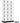 12-inch Wide Premier Wood Locker - Six Tier Box Style-3 Wide - 6 Feet High - 18-inch Deep by Salsbury – Winter Fog – Black Hasps by Salsbury