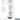 12-inch Wide Premier Wood Locker - Triple Tier-1 Wide - 6 Feet High - 18-inch Deep by Salsbury – Arctic White – Black Hasps by Salsbury (view 3)