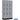 12-inch Wide Premier Wood Locker - Triple Tier-3 Wide - 6 Feet High - 18-inch Deep by Salsbury – Winter Fog – Black Hasps by Salsbury