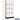 12-inch Wide Premier Wood Locker - Triple Tier-3 Wide - 6 Feet High - 18-inch Deep by Salsbury – Arctic White – Black Hasps by Salsbury (view 2)