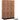 12-inch Wide Premier Wood Locker - Triple Tier-3 Wide - 6 Feet High - 21-inch Deep by Salsbury – Red Oak – Black Hasps by Salsbury