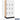 12-inch Wide Premier Wood Locker - Triple Tier-3 Wide - 6 Feet High - 21-inch Deep by Salsbury – Arctic White – Black Hasps by Salsbury (view 3)