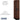 12-inch Wide Single Tier Designer Wood Locker - 1 Wide - 5 Feet High - 21-inch Deep by Salsbury – Mahogany – Hasps by Salsbury