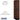 12-inch Wide Single Tier Designer Wood Locker - 1 Wide - 5 Feet High - 21-inch Deep by Salsbury – Mahogany – Black Electronic Locks by Salsbury