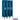 12-inch Wide Single Tier See-Through Metal Locker - 3 Wide - 5 Feet High - 15-inch Deep by Salsbury – Blue – Unassembled by Salsbury