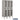 12-inch Wide Single Tier See-Through Metal Locker - 3 Wide - 5 Feet High - 15-inch Deep by Salsbury – Gray – Unassembled by Salsbury