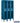 12-inch Wide Single Tier See-Through Metal Locker - 3 Wide - 5 Feet High - 15-inch Deep by Salsbury – Blue – Assembled by Salsbury