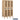 12-inch Wide Single Tier See-Through Metal Locker - 3 Wide - 5 Feet High - 18-inch Deep by Salsbury – Tan – Unassembled by Salsbury