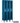 12-inch Wide Single Tier See-Through Metal Locker - 3 Wide - 6 Feet High - 12-inch Deep by Salsbury – Blue – Assembled by Salsbury