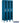 12-inch Wide Single Tier See-Through Metal Locker - 3 Wide - 6 Feet High - 15-inch Deep by Salsbury – Blue – Assembled by Salsbury