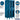 12-inch Wide Single Tier See-Through Metal Locker - 3 Wide - 6 Feet High - 18-inch Deep by Salsbury – Blue – Assembled by Salsbury (view 2)