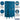 12-inch Wide Single Tier Standard Metal Locker - 3 Wide - 5 Feet High - 15-inch Deep by Salsbury – Blue – Assembled by Salsbury (view 2)