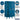 12-inch Wide Single Tier Standard Metal Locker - 3 Wide - 5 Feet High - 18-inch Deep by Salsbury – Blue – Assembled by Salsbury (view 2)