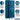 12-inch Wide Single Tier Vented Metal Locker - 3 Wide - 6 Feet High - 12-inch Deep by Salsbury – Blue – Assembled by Salsbury (view 2)