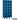 12-inch Wide Six Tier Box Style See-Through Metal Locker - 3 Wide - 6 Feet High - 12-inch Deep by Salsbury – Blue – Assembled by Salsbury