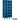 12-inch Wide Six Tier Box Style See-Through Metal Locker - 3 Wide - 6 Feet High - 15-inch Deep by Salsbury – Blue – Assembled by Salsbury