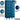 12-inch Wide Six Tier Box Style Vented Metal Locker - 3 Wide - 6 Feet High - 18-inch Deep by Salsbury – Blue – Assembled by Salsbury (view 2)
