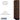 12-inch Wide Triple Tier Designer Wood Locker - 1 Wide - 5 Feet High - 21-inch Deep by Salsbury – Mahogany – Black Electronic Locks by Salsbury