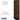 12-inch Wide Triple Tier Designer Wood Locker - 1 Wide - 5 Feet High - 21-inch Deep by Salsbury – Mahogany – Silver Electronic Locks by Salsbury