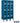 12-inch Wide Triple Tier See-Through Metal Locker - 3 Wide - 5 Feet High - 12-inch Deep by Salsbury – Blue – Assembled by Salsbury