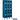 12-inch Wide Triple Tier See-Through Metal Locker - 3 Wide - 6 Feet High - 15-inch Deep by Salsbury – Blue – Unassembled by Salsbury
