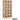 12-inch Wide Triple Tier See-Through Metal Locker - 3 Wide - 6 Feet High - 15-inch Deep by Salsbury – Tan – Unassembled by Salsbury
