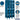 12-inch Wide Triple Tier See-Through Metal Locker - 3 Wide - 6 Feet High - 15-inch Deep by Salsbury – Blue – Assembled by Salsbury (view 2)