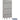 12-inch Wide Triple Tier Standard Metal Locker - 3 Wide - 6 Feet High - 12-inch Deep by Salsbury – Gray – Assembled by Salsbury