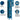 12-inch Wide Triple Tier Vented Metal Locker - 1 Wide - 6 Feet High - 15-inch Deep by Salsbury – Blue – Assembled by Salsbury (view 2)