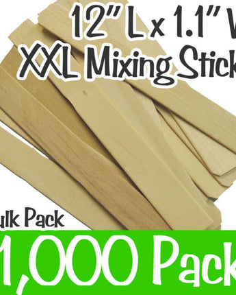 12&quot; Long XXL Mixing Sticks / 1,000 Count - Bulk by Xen Stix