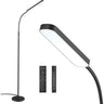 1,200 Lumen LED Floor Lamp for Spas and Salons - Ideal for Injectables, Skincare, Lashes, Facials, Tattoos - Matte Black