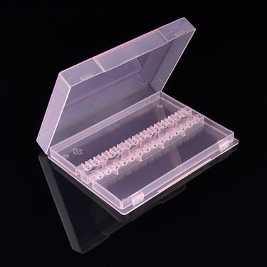 14 Grid Carbide Nail Bit Storage Case - Pink - Each by ProTool