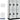 15-inch Wide Double Tier Designer Wood Locker - 3 Wide - 6 Feet High - 18-inch Deep by Salsbury – Gray – Black Electronic Locks by Salsbury