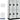 15-inch Wide Double Tier Designer Wood Locker - 3 Wide - 6 Feet High - 18-inch Deep by Salsbury – Gray – Black Resettable Combination Locks by Salsbury