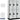 15-inch Wide Double Tier Designer Wood Locker - 3 Wide - 6 Feet High - 18-inch Deep by Salsbury – Gray – Silver Resettable Combination Locks by Salsbury