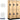 15-inch Wide Double Tier Designer Wood Locker - 3 Wide - 6 Feet High - 18-inch Deep by Salsbury – Maple – Silver Electronic Locks by Salsbury
