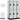 15-inch Wide Double Tier Designer Wood Locker - 3 Wide - 6 Feet High - 21-inch Deep by Salsbury – Gray – Silver Electronic Locks by Salsbury