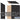 15-inch Wide Double Tier 'S' Style Designer Wood Locker - 1 Wide - 6 Feet High - 18-inch Deep by Salsbury – Black – Hasps by Salsbury (view 6)
