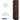 15-inch Wide Double Tier 'S' Style Designer Wood Locker - 1 Wide - 6 Feet High - 21-inch Deep by Salsbury – Mahogany – Black Resettable Combination Locks by Salsbury