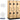 15-inch Wide Double Tier 'S' Style Designer Wood Locker - 3 Wide - 6 Feet High - 21-inch Deep by Salsbury – Maple – Hasps by Salsbury