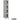 15-inch Wide Double Tier See-Through Metal Locker - 1 Wide - 6 Feet High - 18-inch Deep by Salsbury – Gray – Unassembled by Salsbury
