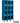 15-inch Wide Double Tier See-Through Metal Locker - 3 Wide - 6 Feet High - 15-inch Deep by Salsbury – Blue – Assembled by Salsbury