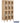 15-inch Wide Double Tier See-Through Metal Locker - 3 Wide - 6 Feet High - 18-inch Deep by Salsbury – Tan – Assembled by Salsbury