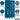 15-inch Wide Double Tier Standard Metal Locker - 3 Wide - 6 Feet High - 15-inch Deep by Salsbury – Blue – Assembled by Salsbury (view 2)